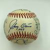 1993 Baltimore Orioles Team Signed Baseball Cal Ripken Jr. Mike Mussina JSA COA