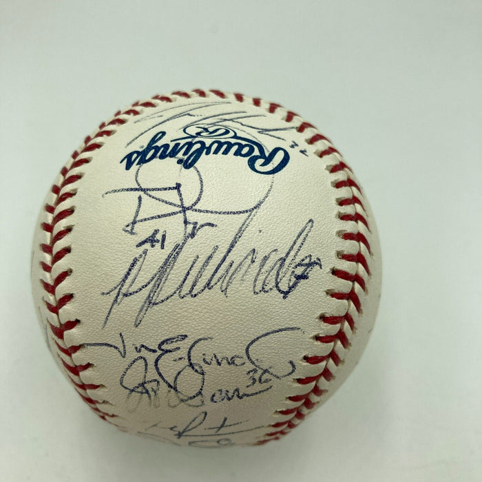 2006 St. Louis Cardinals World Series Champs Team Signed Baseball PSA DNA