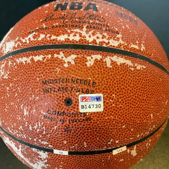 Kobe Bryant Signed Autographed Spalding NBA Basketball PSA DNA Sticker