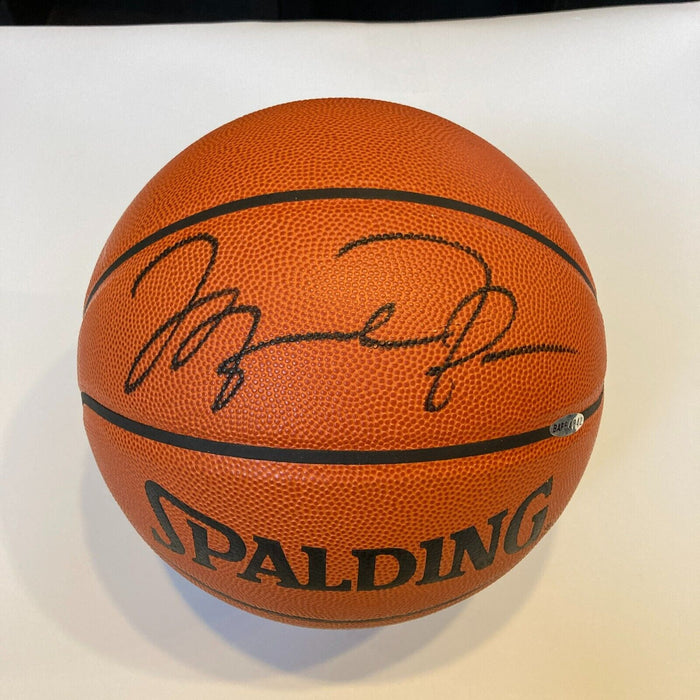 Michael Jordan Signed Spalding Official NBA Game Basketball UDA Upper Deck COA