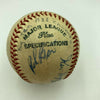 1983 Michigan Wolverines Big Ten Champs Signed Game Used W.S. Baseball JSA COA
