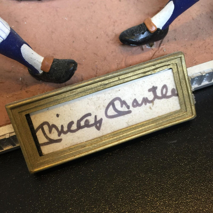 Mickey Mantle Signed Autographed Sports Impressions Switch Hitter Statue Figure