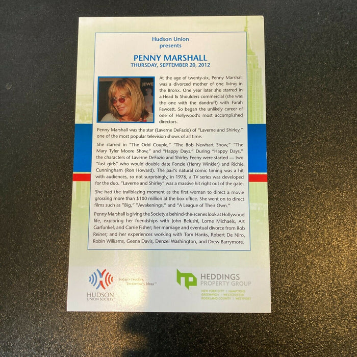 Penny Marshall Signed Autographed My Mother Was Nuts Book With JSA COA