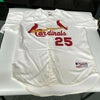 Mark Mcgwire Signed Authentic 2001 St. Louis Cardinals Game Model Jersey Beckett