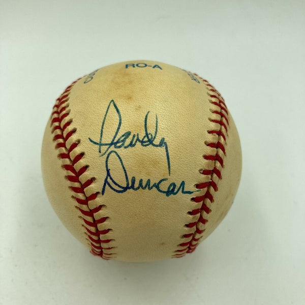 Sandy Duncan Signed Autographed Baseball Movie Star JSA COA