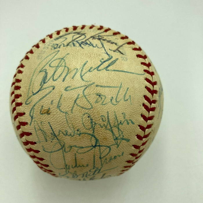 1979 Toronto Blue Jays Team Signed Vintage Official American League Baseball