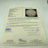 1982 Milwaukee Brewers AL Champs Team Signed World Series Baseball With JSA COA