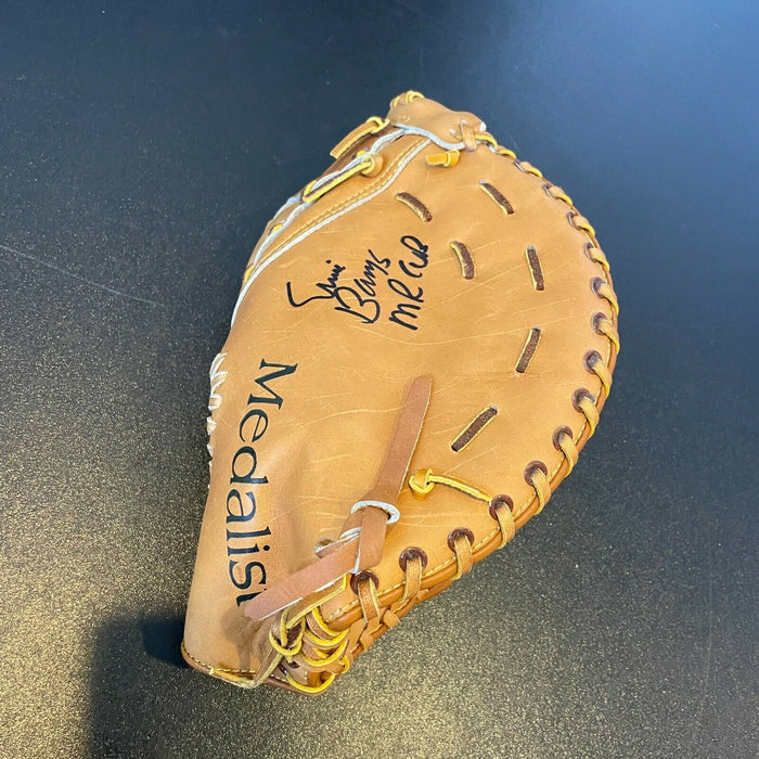 1950's Ernie Banks Signed Autographed Game Model Baseball Glove JSA COA