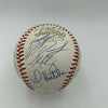 2002 Anaheim Angels World Series Champs Team Signed W.S. Baseball With JSA COA