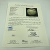 Satchel Paige Single Signed 1950's Official National League Baseball JSA COA
