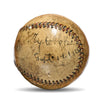 Beautiful Ty Cobb "Tyrus" Signed 1921 Game Used Official AL Baseball PSA DNA COA