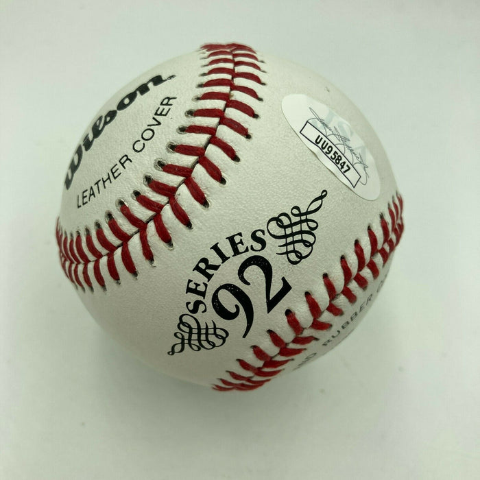 Whitey Ford Signed Autographed Baseball With JSA COA