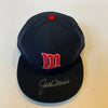 Jack Morris Signed Game Model Minnesota Twins Hat Cap With JSA COA