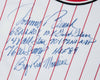 Johnny Bench Signed Heavily Inscribed Stats Cincinnati Reds Jersey PSA DNA COA