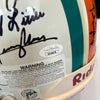 1972 Miami Dolphins Super Bowl Champs Team Signed Full Size Authentic Helmet JSA