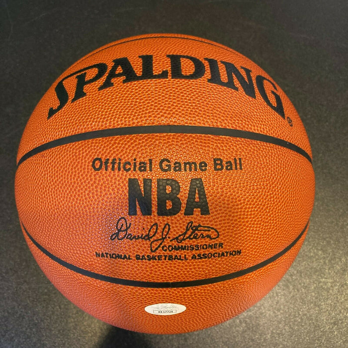 Kareem Abdul Jabbar Signed Spalding Official NBA Game Basketball JSA COA