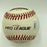 Ralph Kiner Signed Autographed Baseball With JSA COA