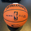 Lebron James "Witness Miami" Chalk Toss Signed Basketball UDA Upper Deck 6/6