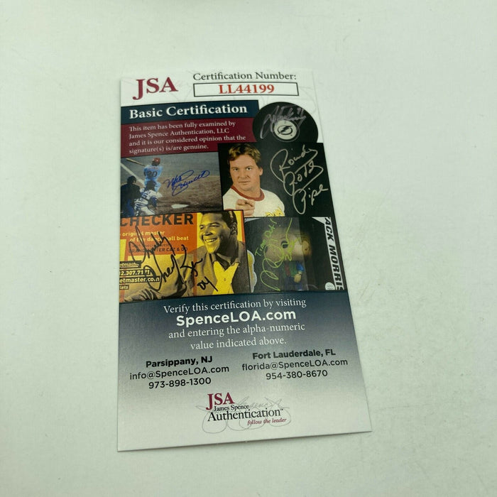 Jim Thome Signed Jacobs Field Cleveland Indians Baseball JSA COA