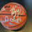 Oscar Robertson Bill Walton Chuck Daly Hall Of Fame Multi Signed Basketball PSA