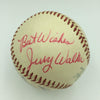 Sandy Koufax 1972 Induction Day Signed Baseball Chick Hafey Lefty Grove JSA COA