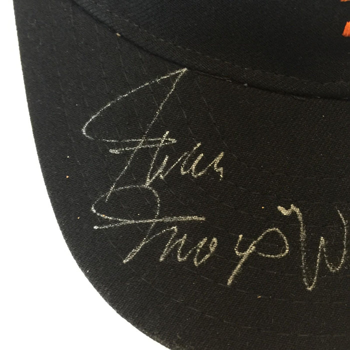 Willie Mays & Willie Mccovey Signed Game Used San Francisco Giants Hat JSA COA