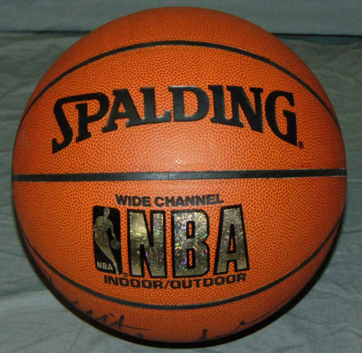 Wilt Chamberlain Signed Official Spalding NBA Basketball With JSA COA