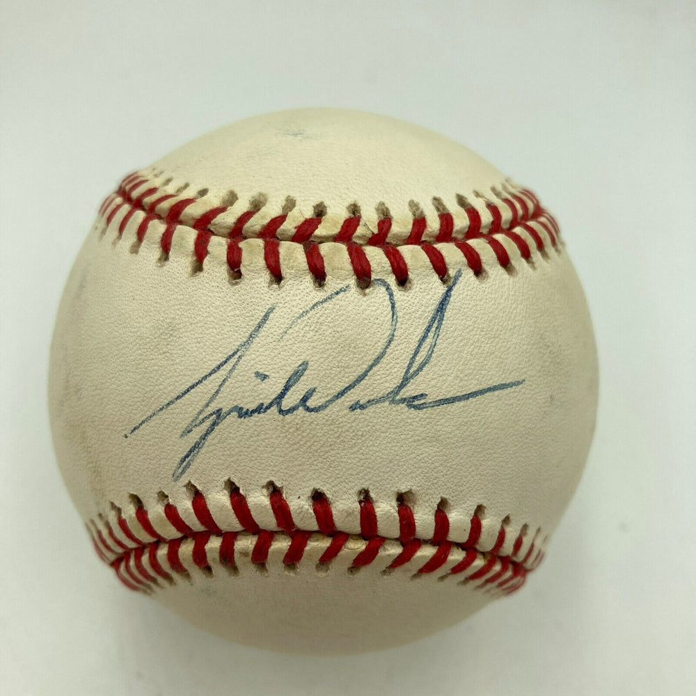 Tiger Woods Single Signed Major League Baseball Beckett COA
