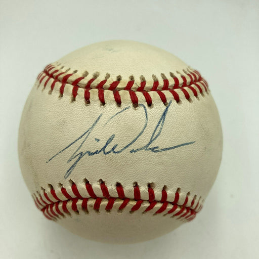 Tiger Woods Single Signed Major League Baseball Beckett COA