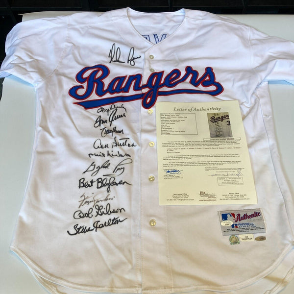 300 Win 3000 Strikeout Signed Jersey Nolan Ryan Tom Seaver Randy Johnson JSA COA