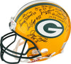 1966 & 1967 Green Bay Packers Super Bowl I & II Champs Team Signed Helmet PSA