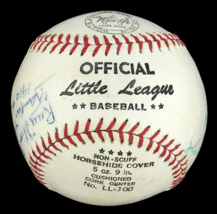 John Ganzel Fist Hit In Yankees History New York Highlanders Signed Baseball JSA