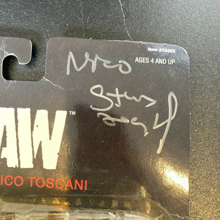 Steven Seagal Signed Above The Law Vintage Action Figure Nico Toscani JSA COA