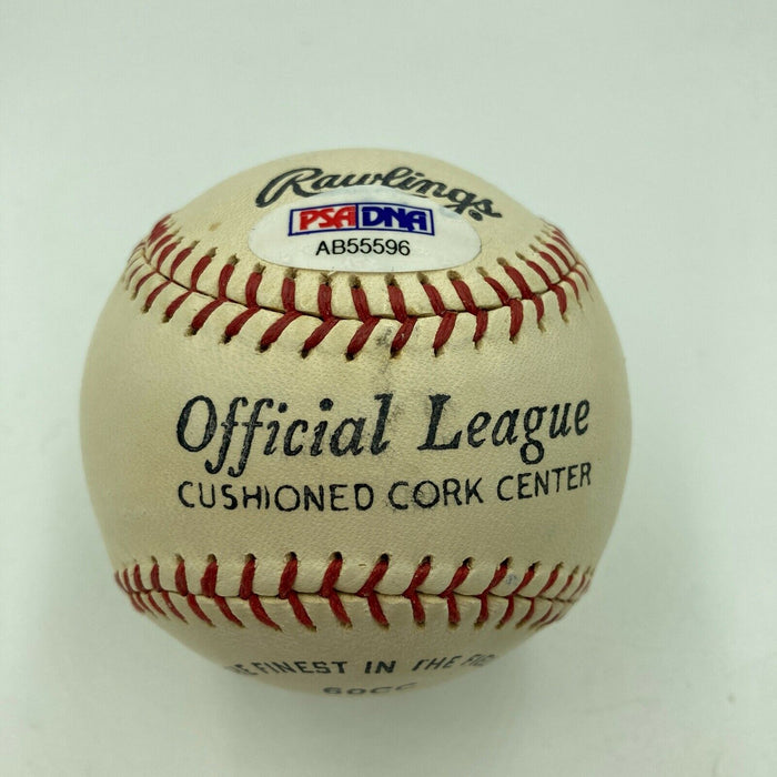 Tough Willie Kamm Single Signed & Inscribed Baseball Chicago White Sox PSA/DNA