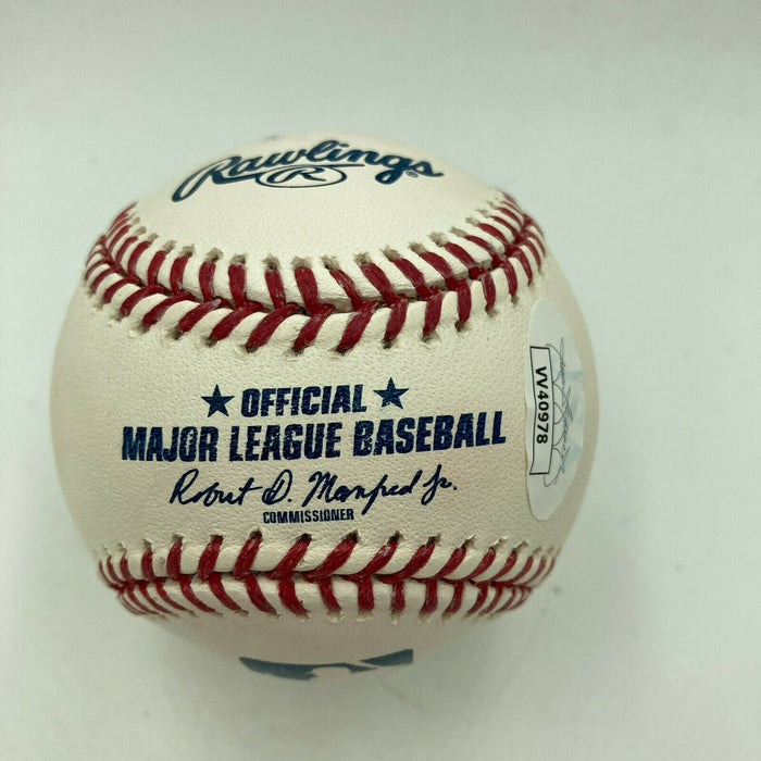 Alan Trammell 2018 Signed Autographed Official Major League Baseball JSA COA