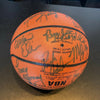 1992-93 Portland Trail Blazers Team Signed NBA Basketball Clyde Drexler JSA COA