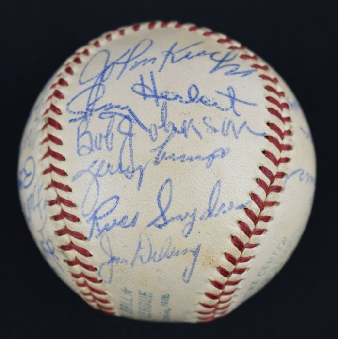 1960 Kansas City Athletics Team Signed American League Cronin Baseball PSA DNA