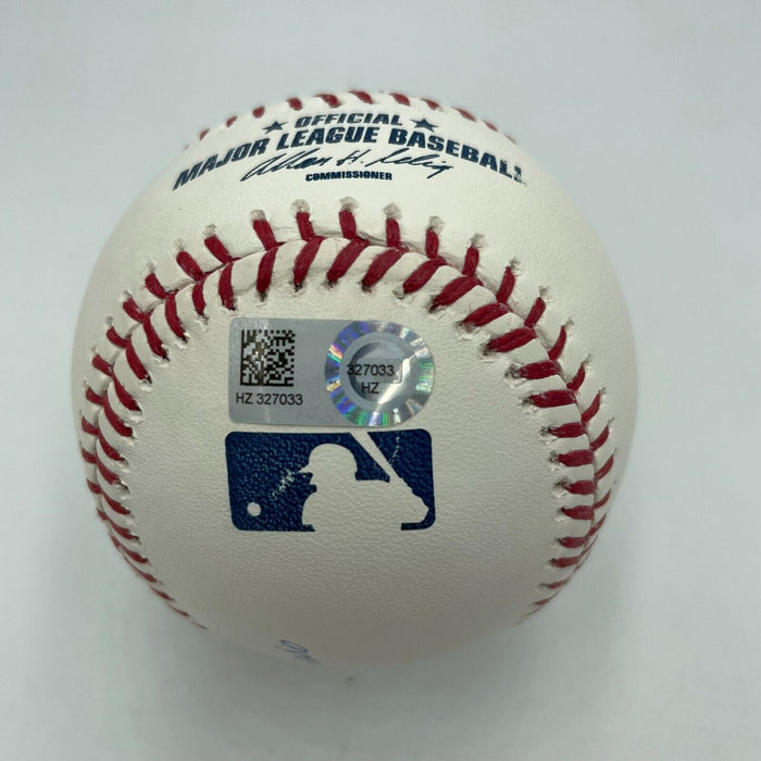 Roger Clemens Signed Heavily Inscribed STAT Baseball MLB & Tristar Holograms