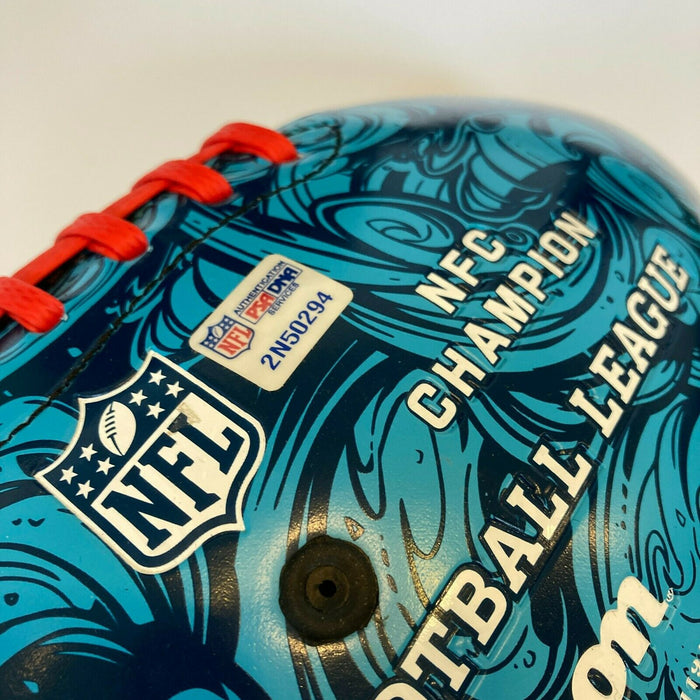 2020 Kansas City Chiefs Team Signed Super Bowl Football Patrick Mahomes PSA DNA