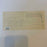 Sammy Baugh Signed Autographed Original 1974 Check With JSA COA