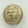 Beautiful 1949 Detroit Tigers Team Signed American League Baseball JSA COA