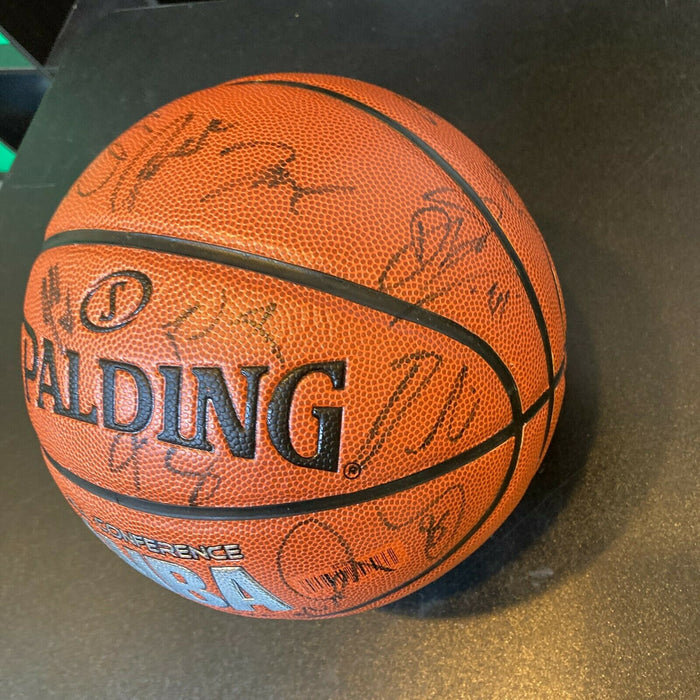 2015 NBA All Star Game Team Signed Basketball Tim Duncan Stephen Curry JSA