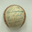 Beautiful 1957 Brooklyn Dodgers Final Season Team Signed Baseball JSA COA