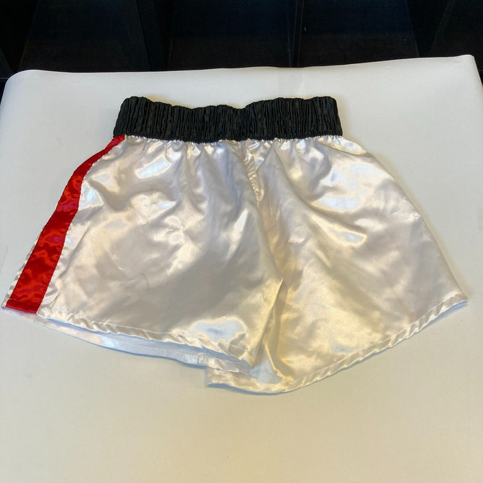Muhammad Ali Cassius Clay Signed Boxing Trunks Shorts JSA Graded 10 GEM MINT