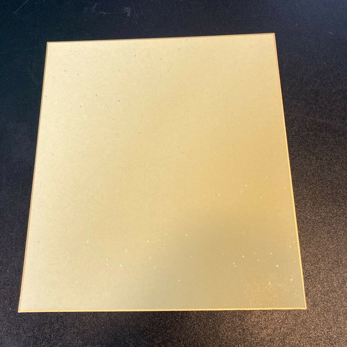 Shohei Ohtani Pre Rookie Signed Parchment Big Sig Nippon-Ham Fighters JSA COA