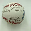 Brooks Robinson Signed Heavily Inscribed STAT Major League Baseball PSA DNA COA