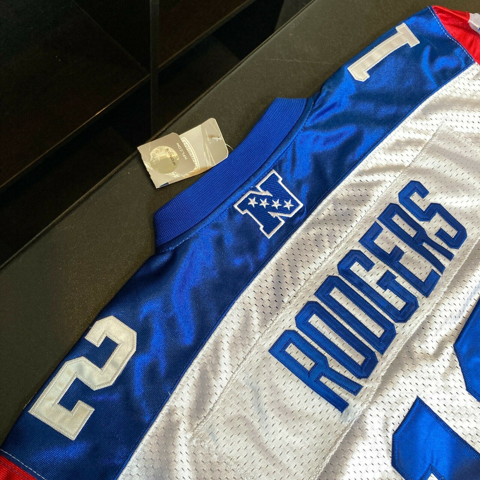 Aaron Rodgers Signed Authentic Pro Bowl On Field Reebok Game