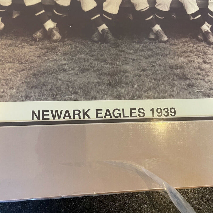 Monte Irvin Max Manning Newark Eagles Negro League Signed Large 18x24 Photo JSA