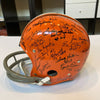 1964 Cleveland Browns Super Bowl Champs Team Signed Helmet Jim Brown JSA COA