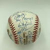 1986 New York Mets World Series Champs Team Signed W.S. Baseball MLB Authentic